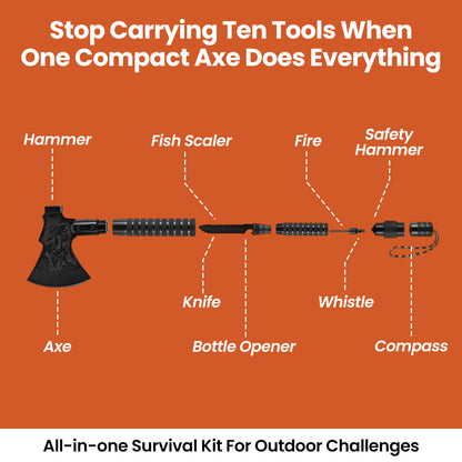 Ol'Mate™ Survival Axe