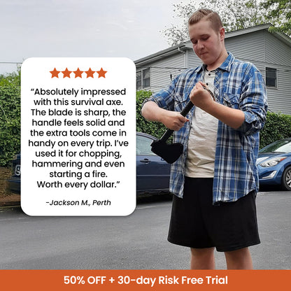 Ol'Mate™ Survival Axe